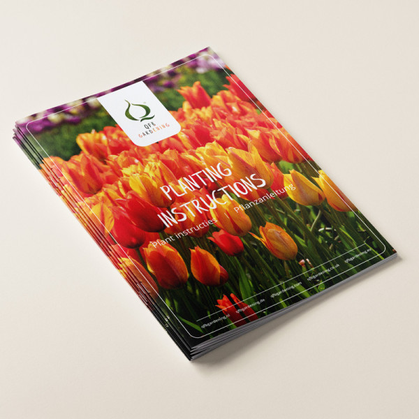 Plantinstructie & brochure
